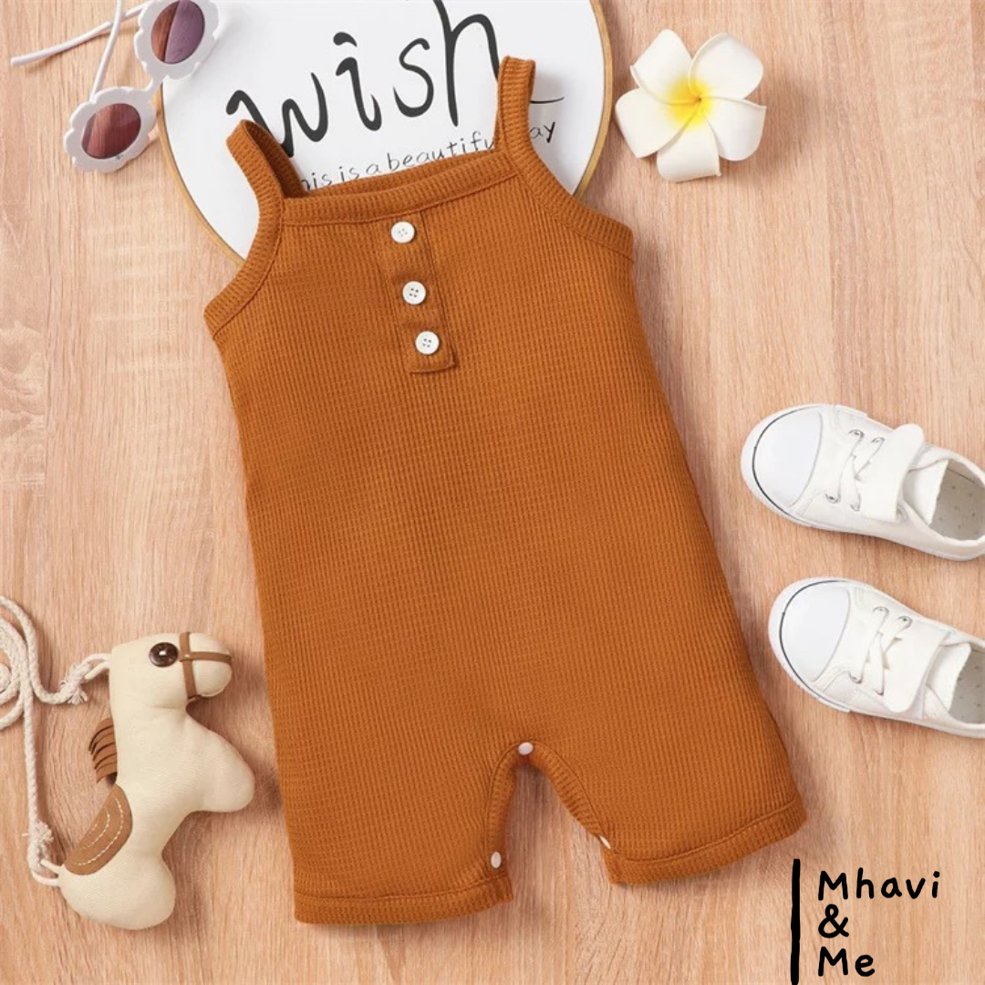 BABY BASICS Waffle Jumpsuit