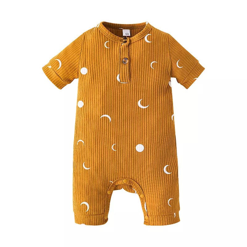 'Moon' Short Sleeve Jumpsuit