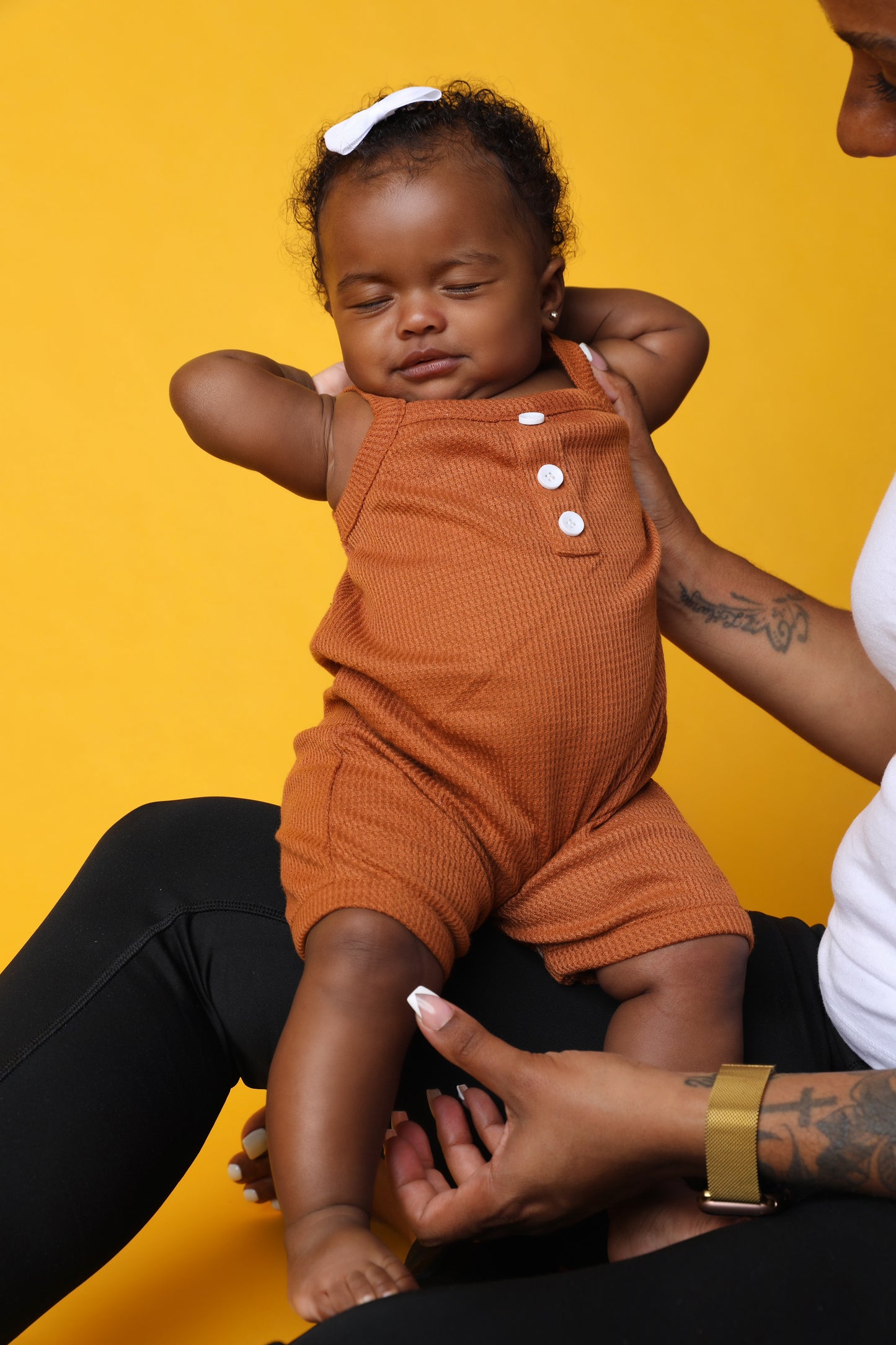 BABY BASICS Waffle Jumpsuit
