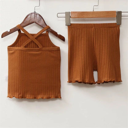 BABY NEUTRALS - Ribbed 2pc Set